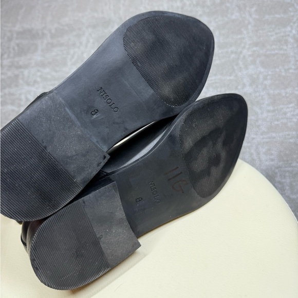 Nisolo Eva Everyday Chelsea Black Leather Pull On Boot Womens Size 8 - Picture 9 of 9